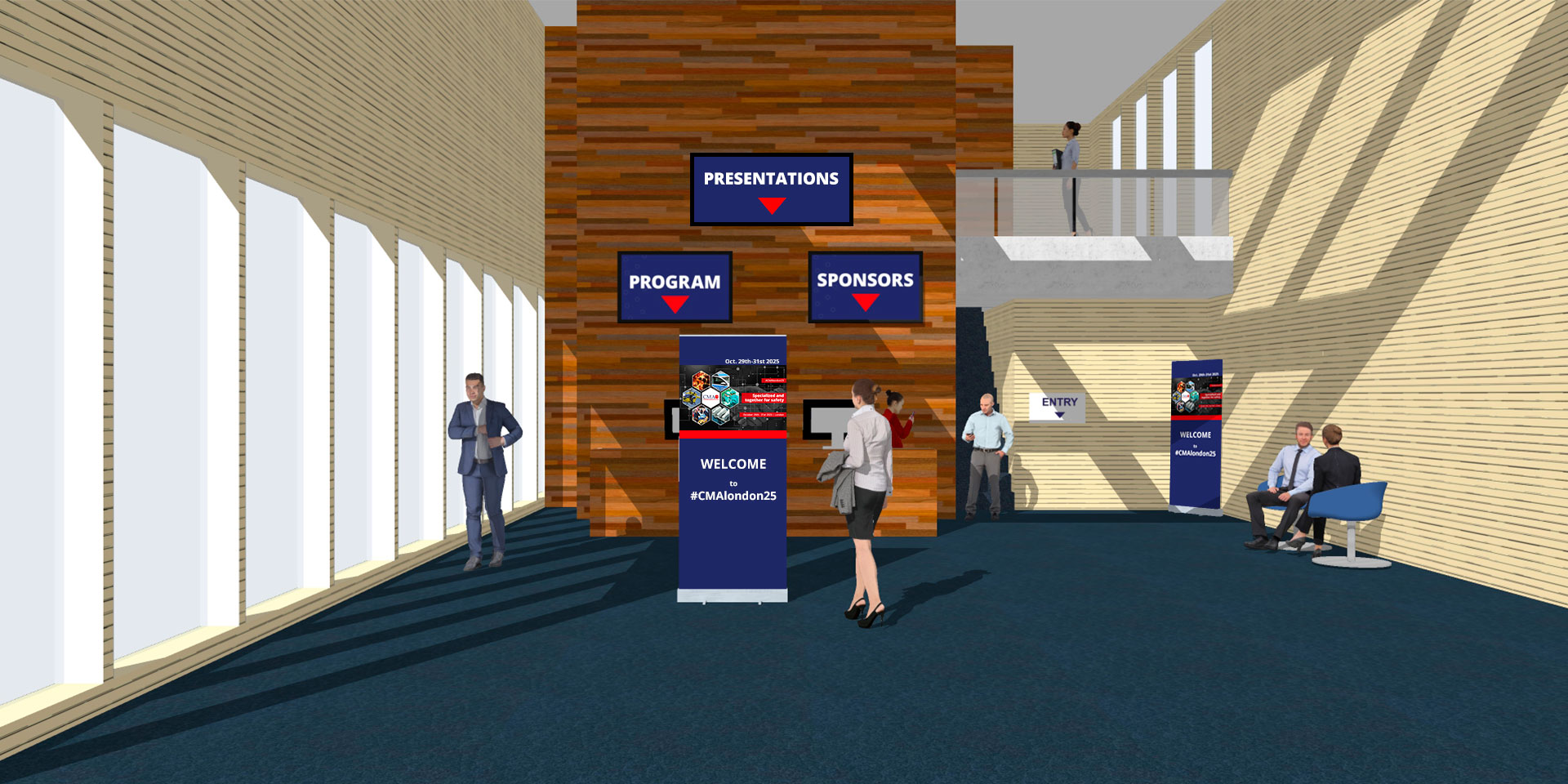 cma-event-2025London-lobby-presentations